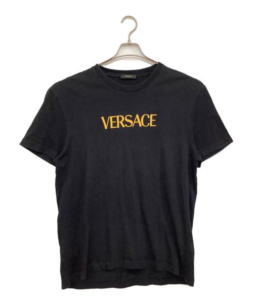 VERSACE（ヴェルサーチ）VERSACE (ヴェルサーチ) 半袖Tシャツ ブラック サイズ:2XLの古着・服飾アイテム
