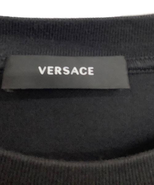 VERSACE（ヴェルサーチ）VERSACE (ヴェルサーチ) 半袖Tシャツ ブラック サイズ:2XLの古着・服飾アイテム