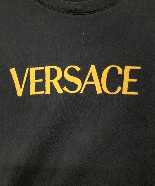 VERSACE（ヴェルサーチ）VERSACE (ヴェルサーチ) 半袖Tシャツ ブラック サイズ:2XLの古着・服飾アイテム