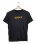 VERSACE（ヴェルサーチ）の古着「半袖Tシャツ」｜ブラック