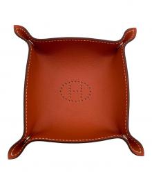 HERMES（エルメス）の古着「Hエヴリン	ヴィド・ポッシュ」｜ブラウン×オレンジ