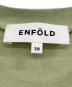 中古・古着 ENFOLD (エンフォルド) ノースリーブカットソー グリーン サイズ:38：5000円