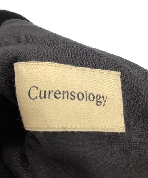 Curensology（カレンソロジー）Curensology (カレンソロジー) ワイドパンツ ブラック サイズ:38の古着・服飾アイテム