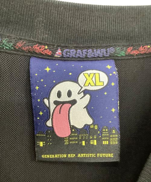 GRAF&WU（グラフアンドユー）GRAF&WU (グラフアンドユー) 半袖カットソー ブラック サイズ:XLの古着・服飾アイテム