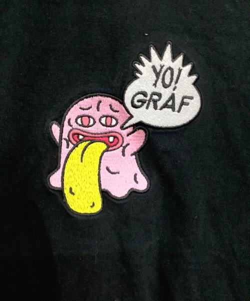 GRAF&WU（グラフアンドユー）GRAF&WU (グラフアンドユー) 半袖カットソー ブラック サイズ:XLの古着・服飾アイテム