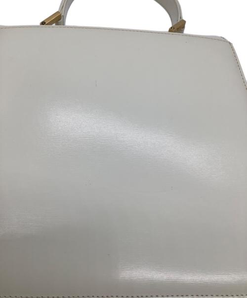 Yves Saint Laurent（イヴサンローラン）Yves Saint Laurent (イヴサンローラン) ハンドバッグ アイボリーの古着・服飾アイテム