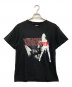 SHOOTシュート）の古着「半袖カットソー VELVET REVOLVER」｜ブラック