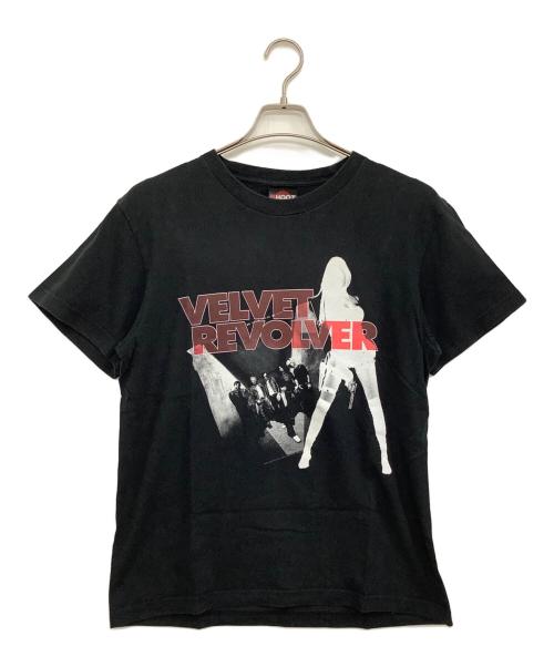 SHOOT（シュート）SHOOT (シュート) 半袖カットソー VELVET REVOLVER ブラック サイズ:Mの古着・服飾アイテム