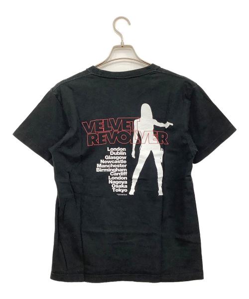 SHOOT（シュート）SHOOT (シュート) 半袖カットソー VELVET REVOLVER ブラック サイズ:Mの古着・服飾アイテム