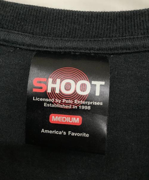 SHOOT（シュート）SHOOT (シュート) 半袖カットソー VELVET REVOLVER ブラック サイズ:Mの古着・服飾アイテム