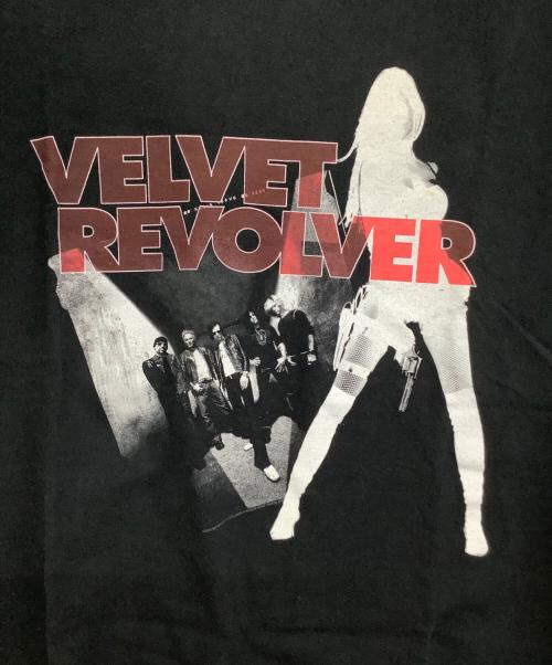 SHOOT（シュート）SHOOT (シュート) 半袖カットソー VELVET REVOLVER ブラック サイズ:Mの古着・服飾アイテム
