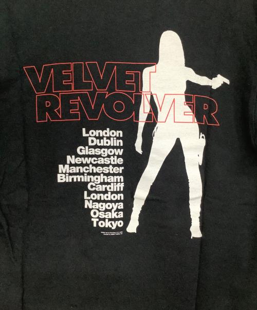 SHOOT（シュート）SHOOT (シュート) 半袖カットソー VELVET REVOLVER ブラック サイズ:Mの古着・服飾アイテム