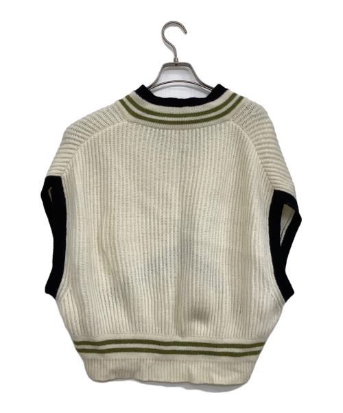PLAN C（プランシー）PLAN C (プランシー) ニットベスト ベージュ サイズ:36の古着・服飾アイテム