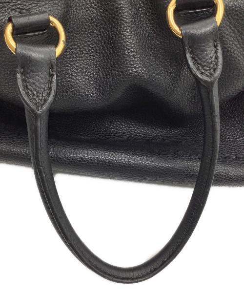 PRADA（プラダ）PRADA (プラダ) 2WAYバッグ ブラックの古着・服飾アイテム