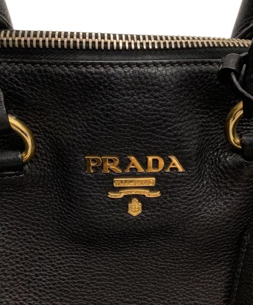 PRADA（プラダ）PRADA (プラダ) 2WAYバッグ ブラックの古着・服飾アイテム