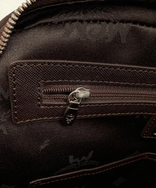 MCM（エムシーエム）MCM (エムシーエム) ショルダーバッグ ブラウンの古着・服飾アイテム
