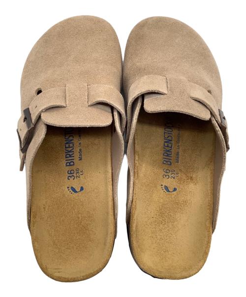 BIRKENSTOCK（ビルケンシュトック）BIRKENSTOCK (ビルケンシュトック) ボストン ベージュ サイズ:36の古着・服飾アイテム