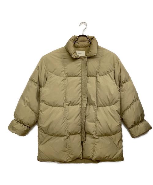 TODAYFUL（トゥデイフル）TODAYFUL (トゥデイフル) Standcollar Down Jacket ベージュ サイズ:38の古着・服飾アイテム