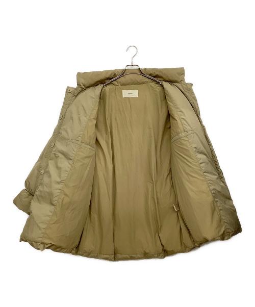 TODAYFUL（トゥデイフル）TODAYFUL (トゥデイフル) Standcollar Down Jacket ベージュ サイズ:38の古着・服飾アイテム
