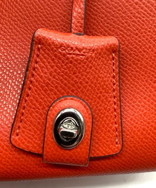 COACH（コーチ）COACH (コーチ) 2WAYバッグ オレンジの古着・服飾アイテム