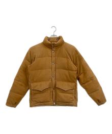 A BATHING APE（アベイシングエイプ）の古着「モールスキンクラシックダウンジャケット」｜ブラウン