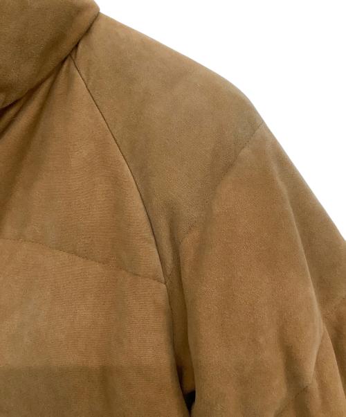 A BATHING APE（アベイシングエイプ）A BATHING APE (アベイシングエイプ) モールスキンクラシックダウンジャケット ブラウン サイズ:Mの古着・服飾アイテム