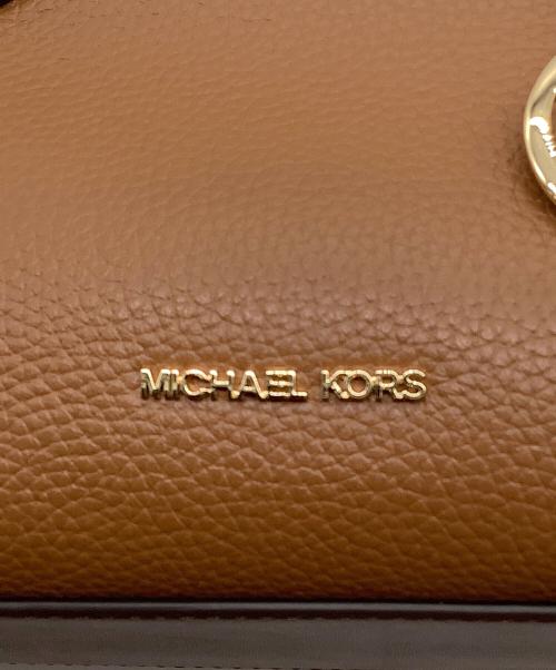 MICHAEL KORS（マイケルコース）MICHAEL KORS (マイケルコース) 2WAYバッグ ブラウンの古着・服飾アイテム