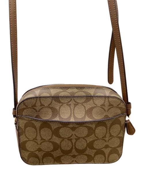 COACH（コーチ）COACH (コーチ) シグネチャー ブラウンの古着・服飾アイテム