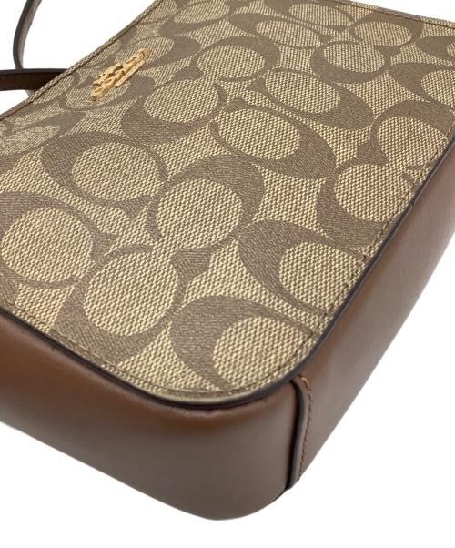 COACH（コーチ）COACH (コーチ) シグネチャー ブラウンの古着・服飾アイテム