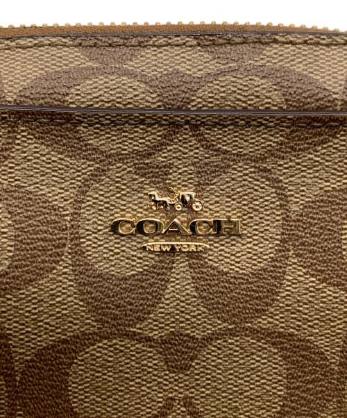 COACH（コーチ）COACH (コーチ) シグネチャー ブラウンの古着・服飾アイテム