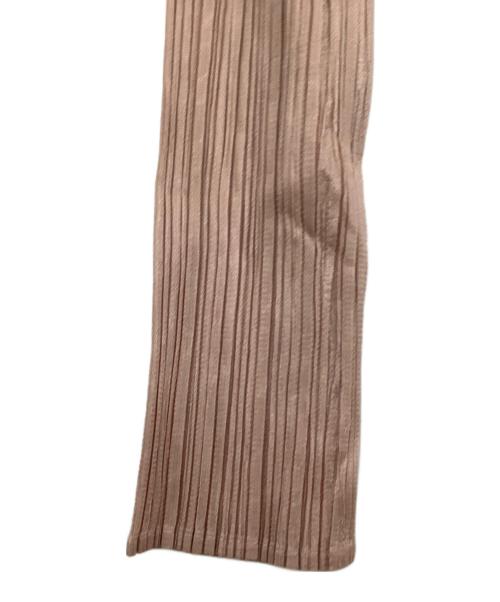 PLEATS PLEASE（プリーツプリーズ）PLEATS PLEASE (プリーツプリーズ) 長袖ワンピース ピンク サイズ:3の古着・服飾アイテム