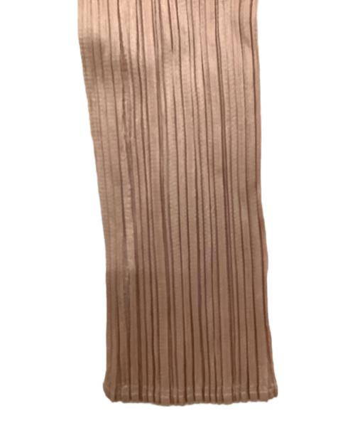 PLEATS PLEASE（プリーツプリーズ）PLEATS PLEASE (プリーツプリーズ) 長袖ワンピース ピンク サイズ:3の古着・服飾アイテム