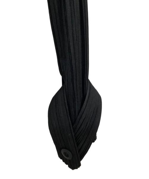 PLEATS PLEASE（プリーツプリーズ）PLEATS PLEASE (プリーツプリーズ) プリーツダブルジャケット ブラック サイズ:4の古着・服飾アイテム