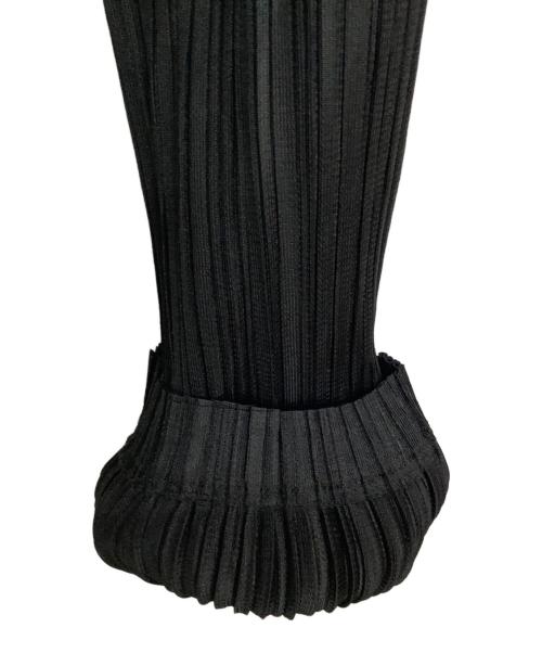 PLEATS PLEASE（プリーツプリーズ）PLEATS PLEASE (プリーツプリーズ) プリーツダブルジャケット ブラック サイズ:4の古着・服飾アイテム