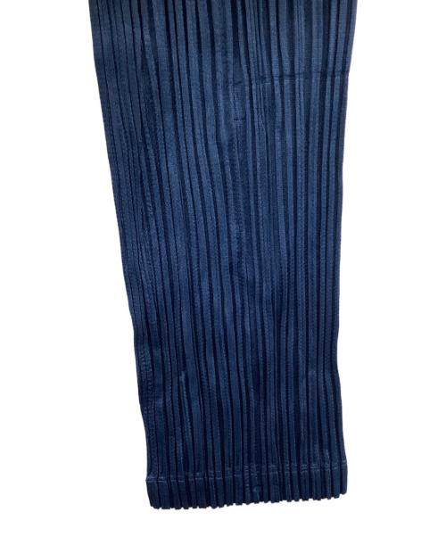 PLEATS PLEASE（プリーツプリーズ）PLEATS PLEASE (プリーツプリーズ) ロングカーディガン ブルー サイズ:3の古着・服飾アイテム