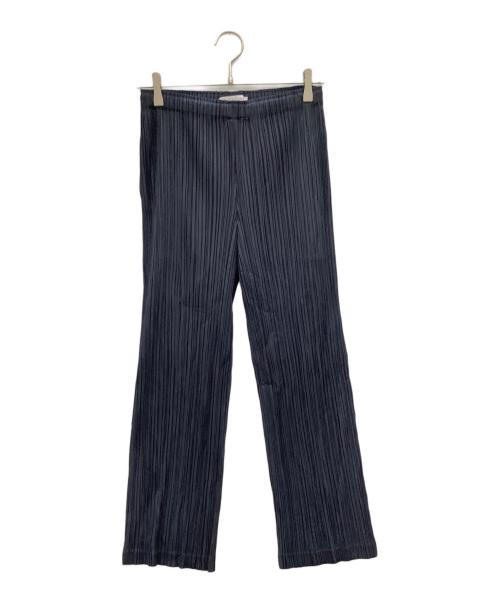 PLEATS PLEASE（プリーツプリーズ）PLEATS PLEASE (プリーツプリーズ) イージーパンツ ネイビー サイズ:4の古着・服飾アイテム