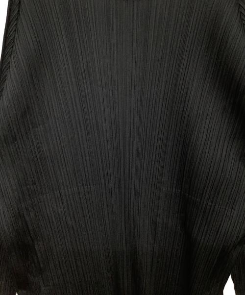 PLEATS PLEASE（プリーツプリーズ）PLEATS PLEASE (プリーツプリーズ) 長袖ワンピース ブラック サイズ:3の古着・服飾アイテム
