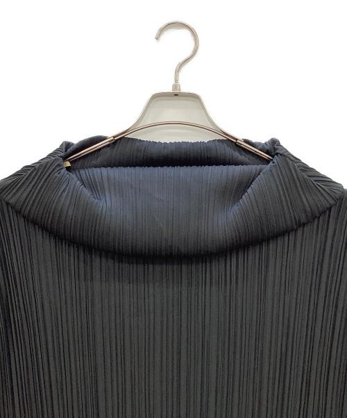 PLEATS PLEASE（プリーツプリーズ）PLEATS PLEASE (プリーツプリーズ) ロールネック ブラック サイズ:2の古着・服飾アイテム