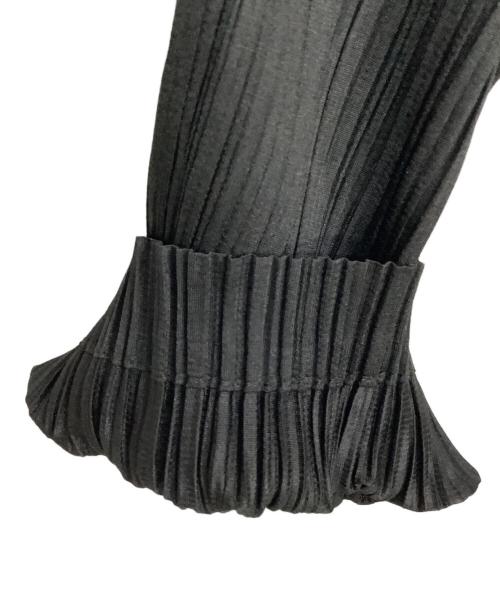 PLEATS PLEASE（プリーツプリーズ）PLEATS PLEASE (プリーツプリーズ) プリーツロングコート ブラック サイズ:2の古着・服飾アイテム