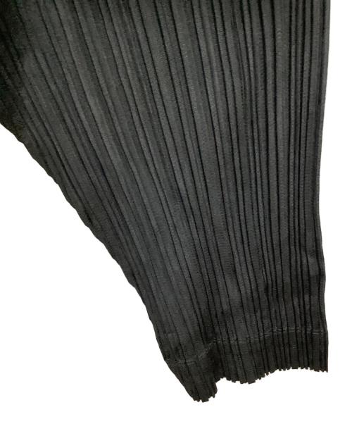 PLEATS PLEASE（プリーツプリーズ）PLEATS PLEASE (プリーツプリーズ) プリーツロングコート ブラック サイズ:2の古着・服飾アイテム