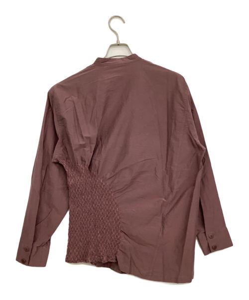 ISSEY MIYAKE（イッセイミヤケ）ISSEY MIYAKE (イッセイミヤケ) 長袖ブラウス ピンク サイズ:2の古着・服飾アイテム