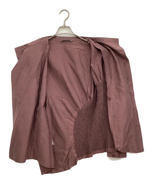 ISSEY MIYAKE（イッセイミヤケ）ISSEY MIYAKE (イッセイミヤケ) 長袖ブラウス ピンク サイズ:2の古着・服飾アイテム