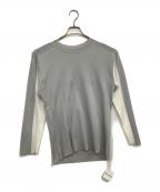 ISSEY MIYAKEイッセイミヤケ）の古着「薄手ニット」｜グレー