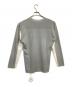 ISSEY MIYAKE (イッセイミヤケ) 薄手ニット グレー サイズ:2：12000円