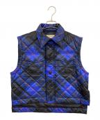 POLO RALPH LAURENポロ・ラルフローレン）の古着「中綿ベスト」｜ブルー×ブラック