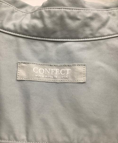 nestrobe confect（ネストローブ コンフェクト）nestrobe confect (ネストローブ コンフェクト) ニドムツイル ボタンダウンシャツ グレー サイズ:4の古着・服飾アイテム