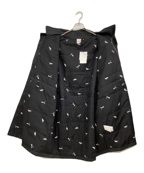 maison kitsune（メゾンキツネ）maison kitsune (メゾンキツネ) PUMA (プーマ) ミリタリージャケット ブラック サイズ:XLの古着・服飾アイテム