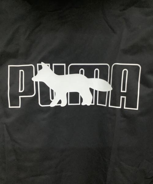 maison kitsune（メゾンキツネ）maison kitsune (メゾンキツネ) PUMA (プーマ) ミリタリージャケット ブラック サイズ:XLの古着・服飾アイテム