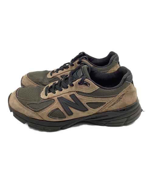 NEW BALANCE（ニューバランス）NEW BALANCE (ニューバランス) NEW BALANCEM990MG4 ブラウン×グリーン サイズ:US10の古着・服飾アイテム