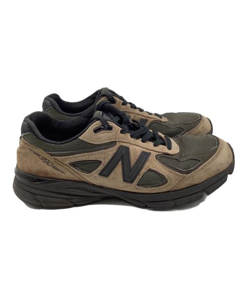 NEW BALANCE（ニューバランス）NEW BALANCE (ニューバランス) NEW BALANCEM990MG4 ブラウン×グリーン サイズ:US10の古着・服飾アイテム